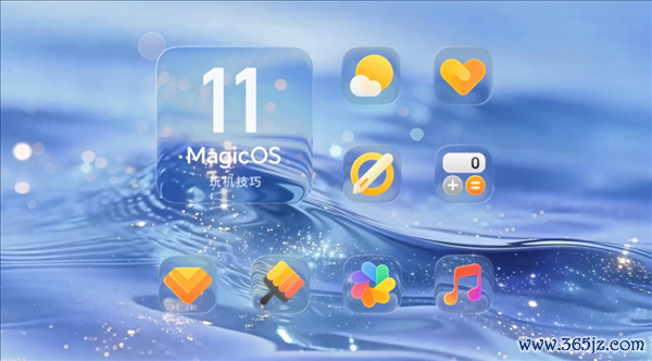 安卓首个液态玻璃打算！荣耀MagicOS 11始创动态全屏通透 一眼惊艳